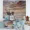 Designart - Wooden Fishing Boat On The Baltic Shore - Nautical & Coastal Print on Natural Pine Wood